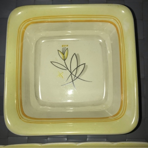 GRAY'S POTTERY "SUNBUFF" DISHES Made In Stone On Trent England - Picture 4 of 11